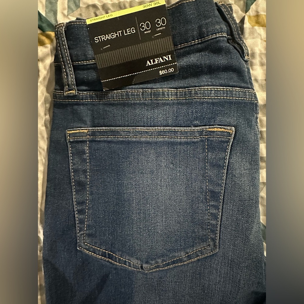 Alfani jeans 30/30 brand new!!